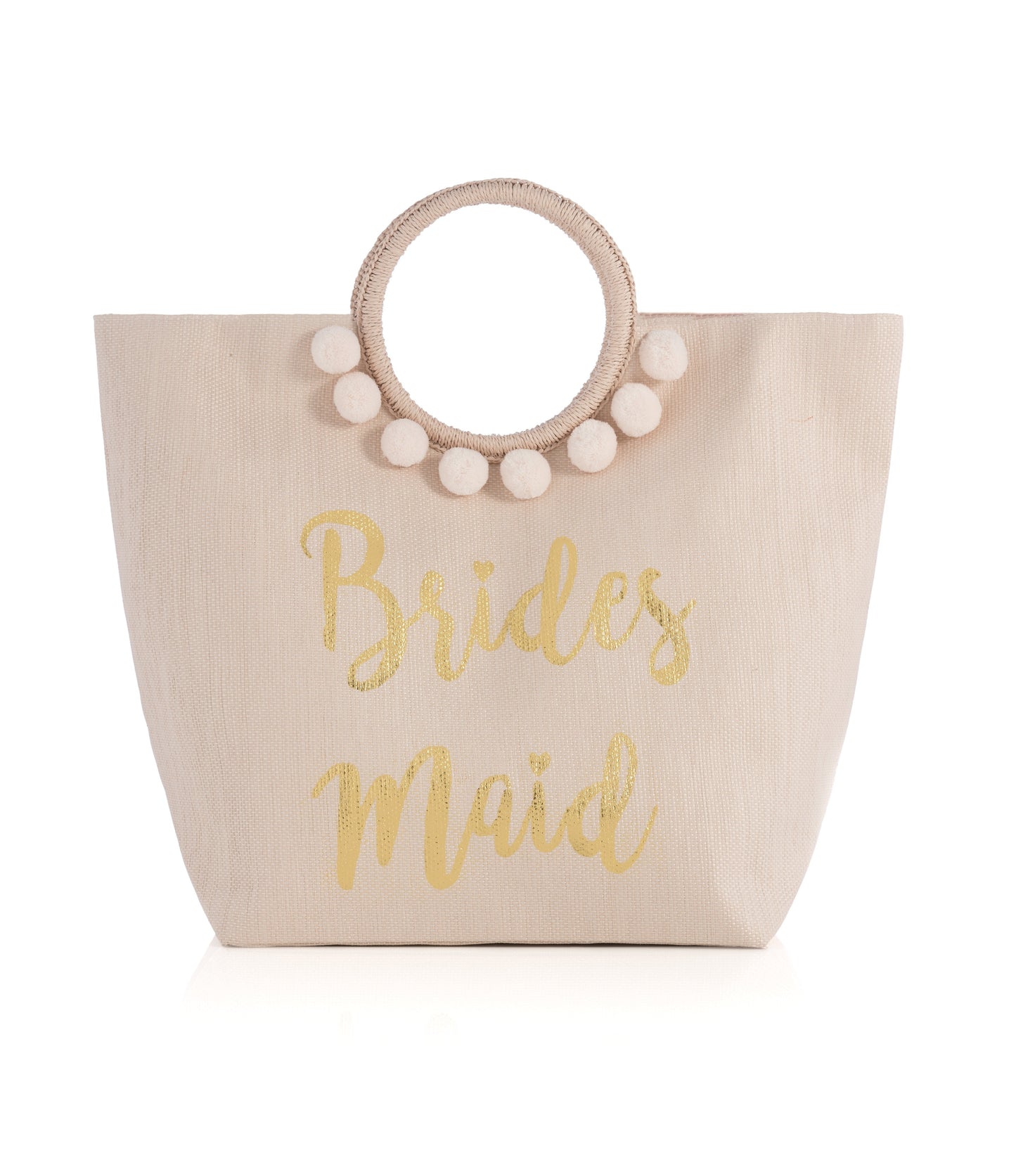 Shiraleah Mia "Bridesmaid" Bridal Tote, Blush by Shiraleah