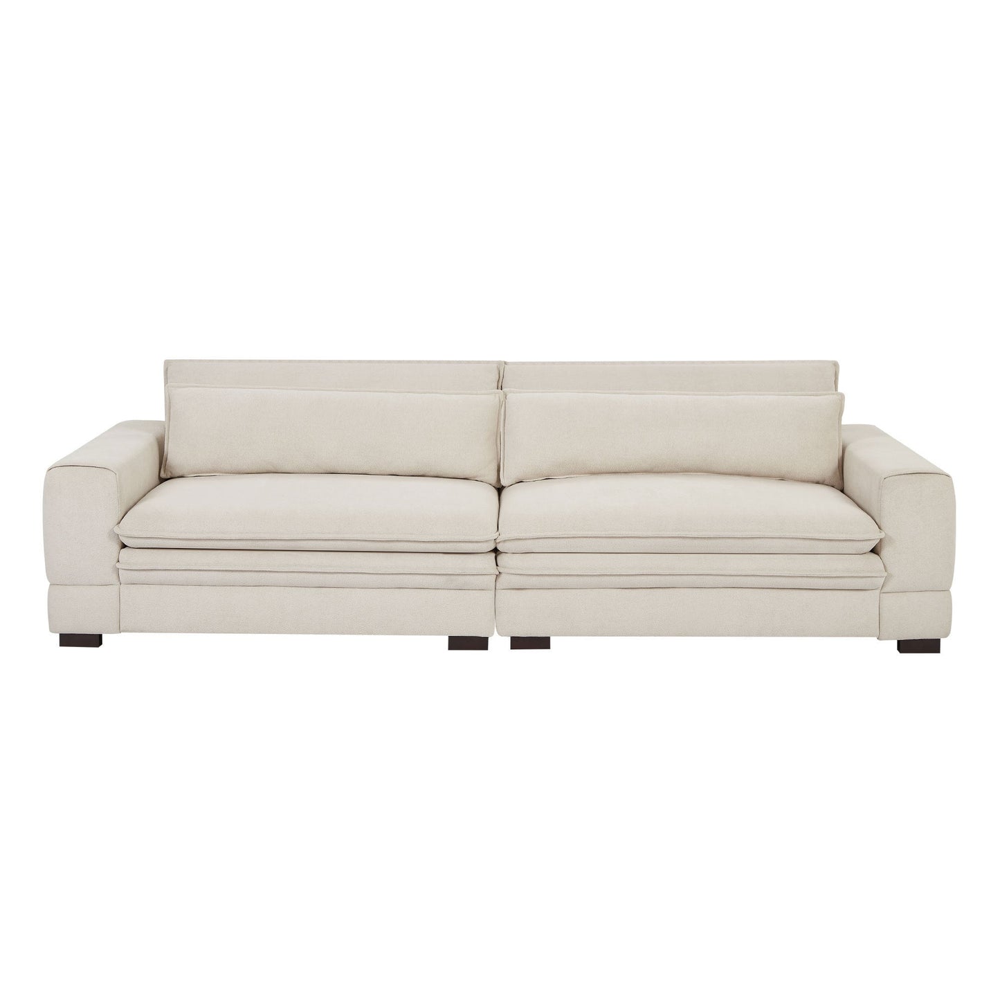 Modern Upholstered Mid-Century Sofa Couch by Blak Hom