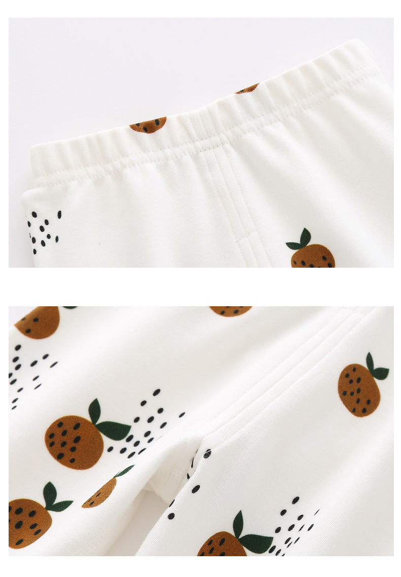 Baby Allover Fruit Graphic Trousers Long Pant by MyKids-USA™