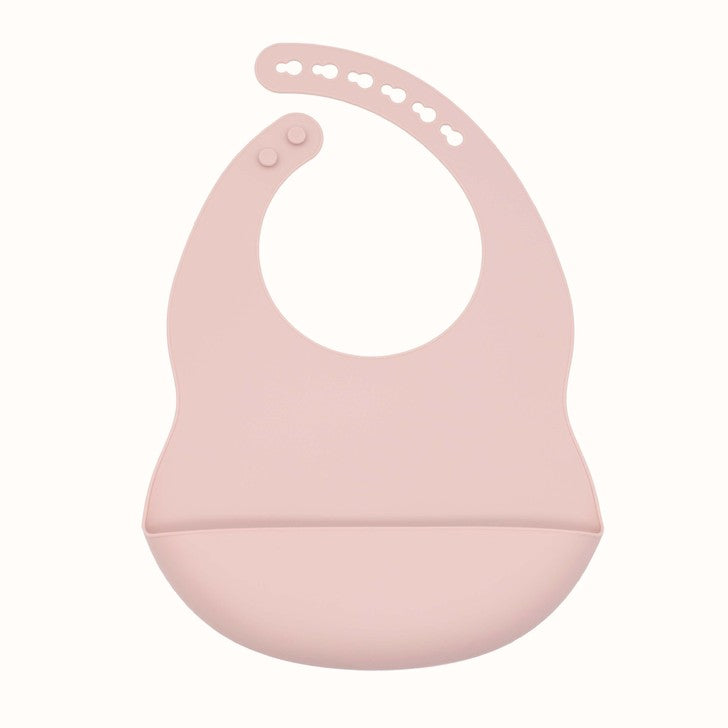 Baby Solid Color Food Grade Silicone Bibs by MyKids-USA™