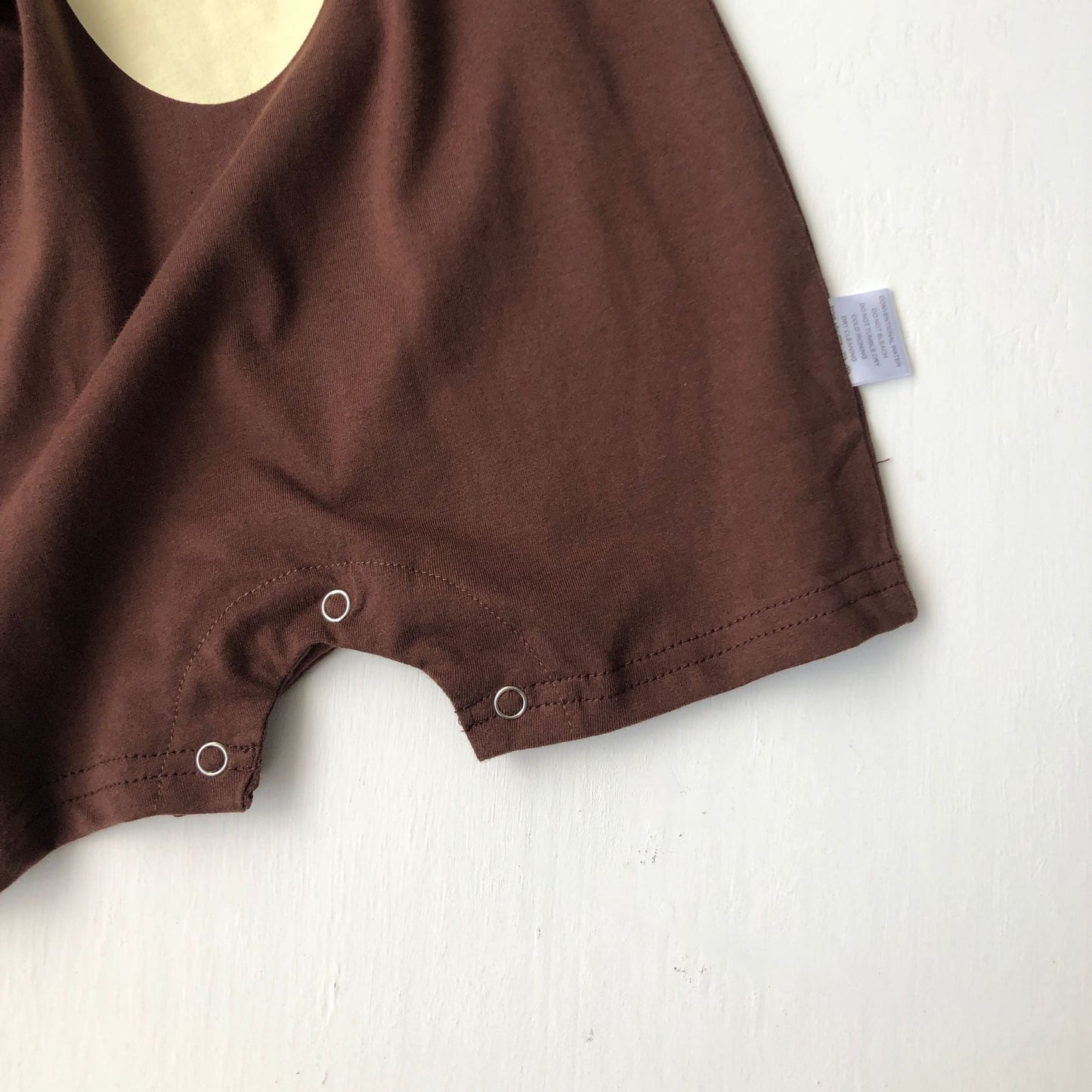 Baby 1pcs Cartoon Bear Graphic Simple Style Crotchets Jumpsuit by MyKids-USA™