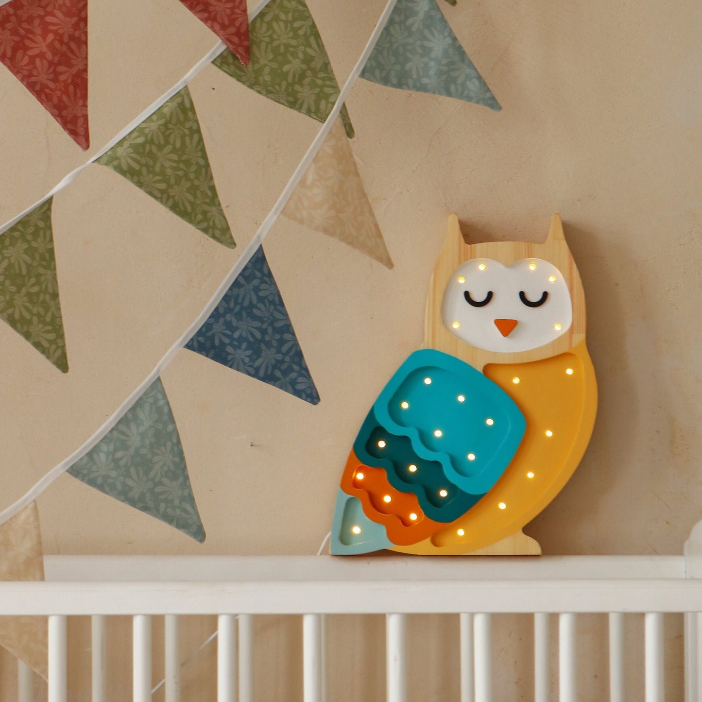 Little Lights Owl Lamp by Little Lights US