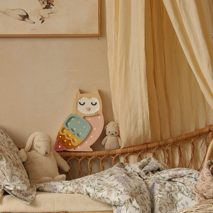 Little Lights Owl Lamp by Little Lights US