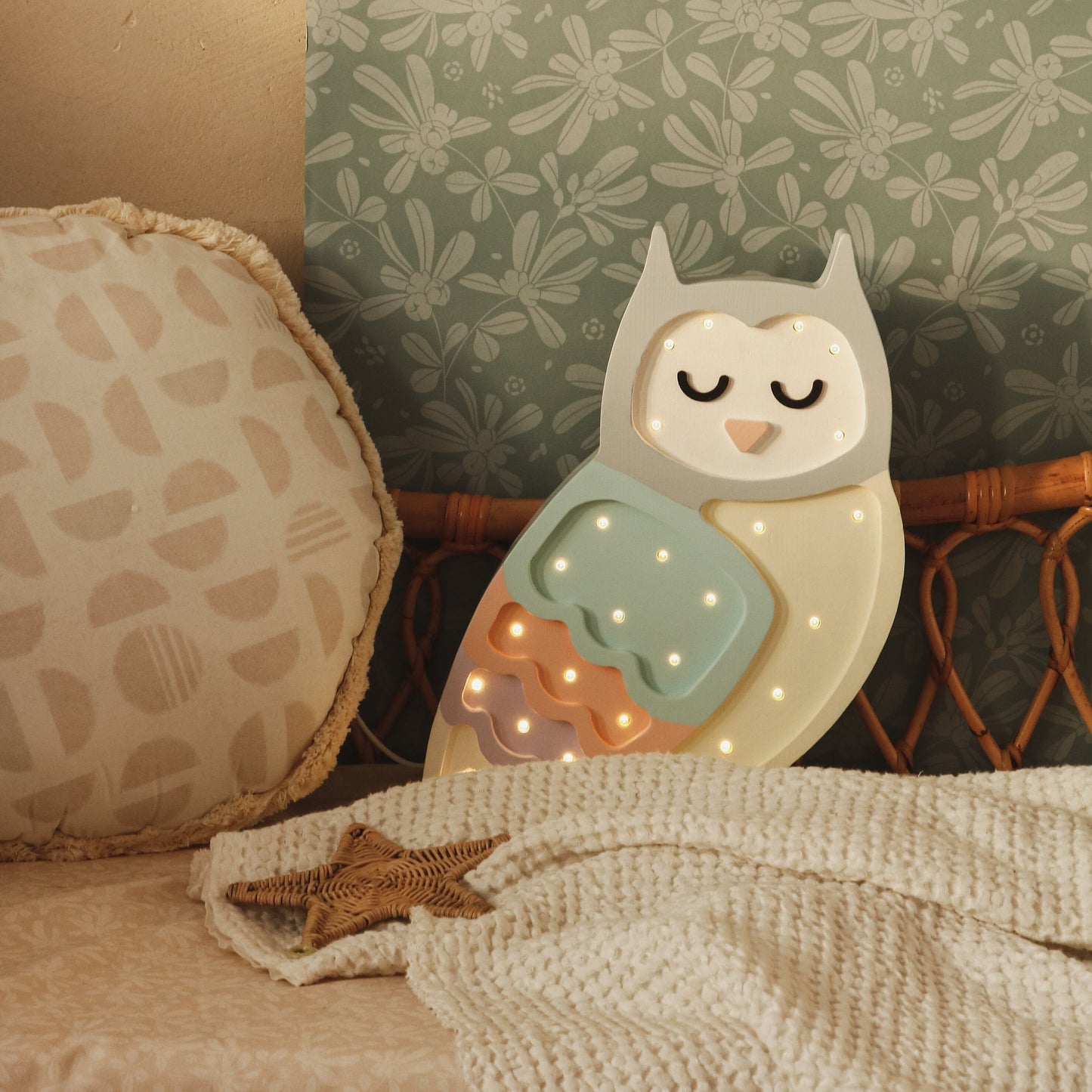 Little Lights Owl Lamp by Little Lights US