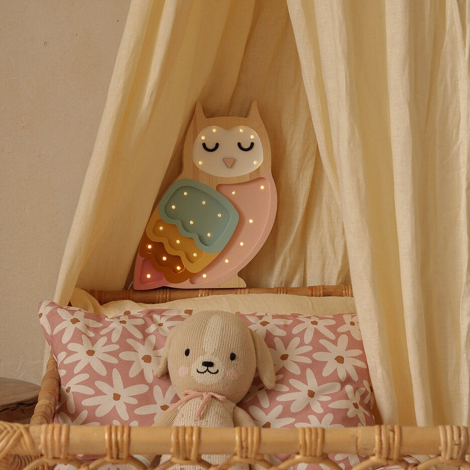 Little Lights Owl Lamp by Little Lights US