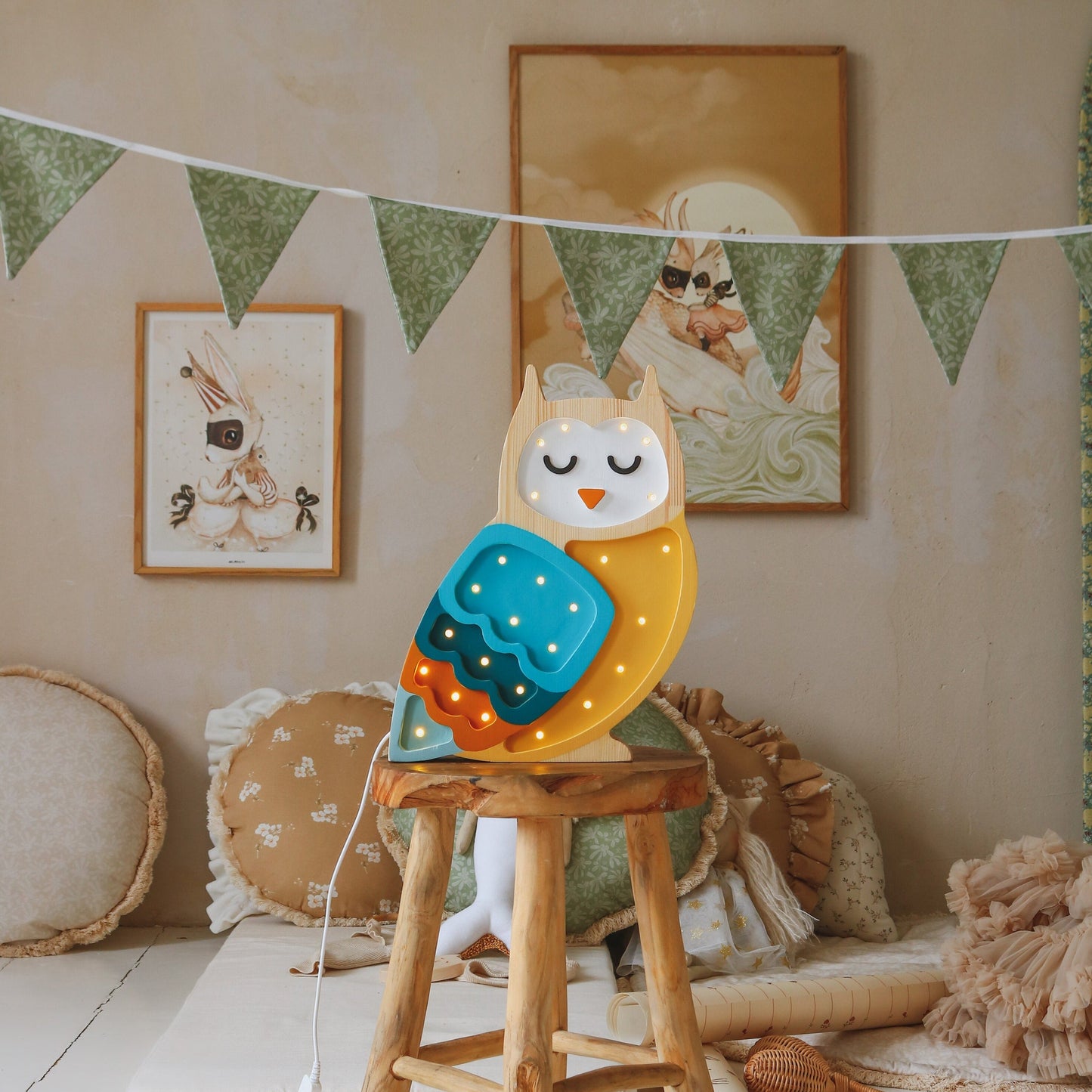 Little Lights Owl Lamp by Little Lights US