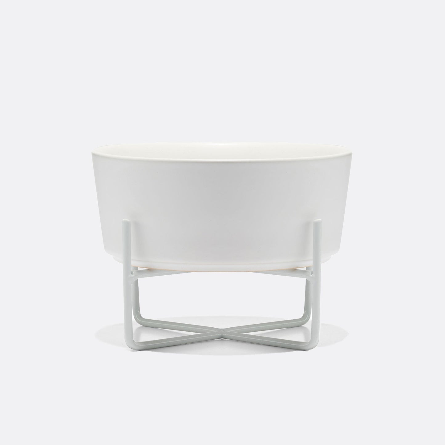 Simple Solid Bowl + Dog Bowl Stand by Waggo