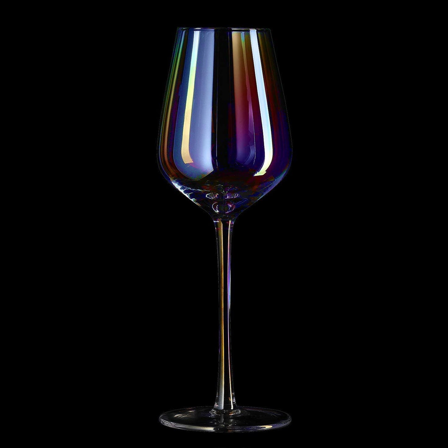 Iridescent Luster Large Radiance Wine Glasses - by The Wine Savant