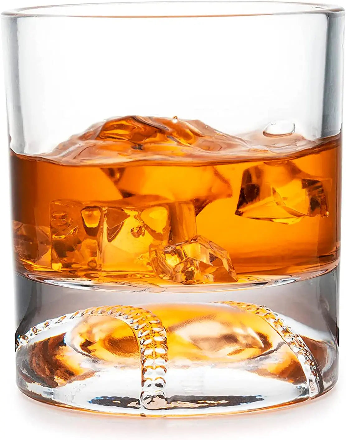 Baseball Whiskey Glass - 12oz Single Whiskey Glass - by The Wine Savant