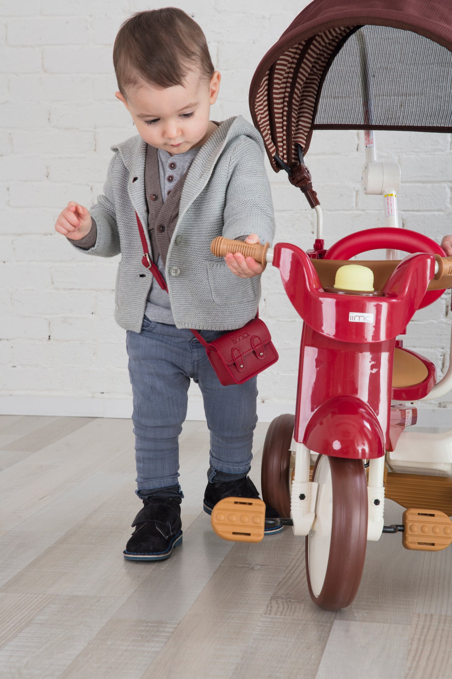 iimo 3-in-1 Foldable Tricycle with Canopy by iimo USA store