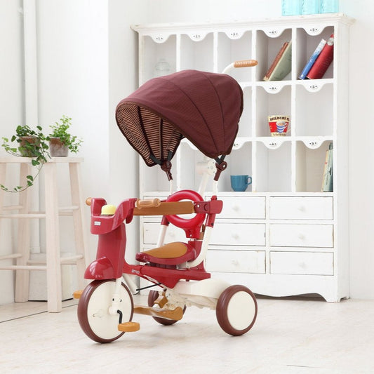 iimo 3-in-1 Foldable Tricycle with Canopy by iimo USA store
