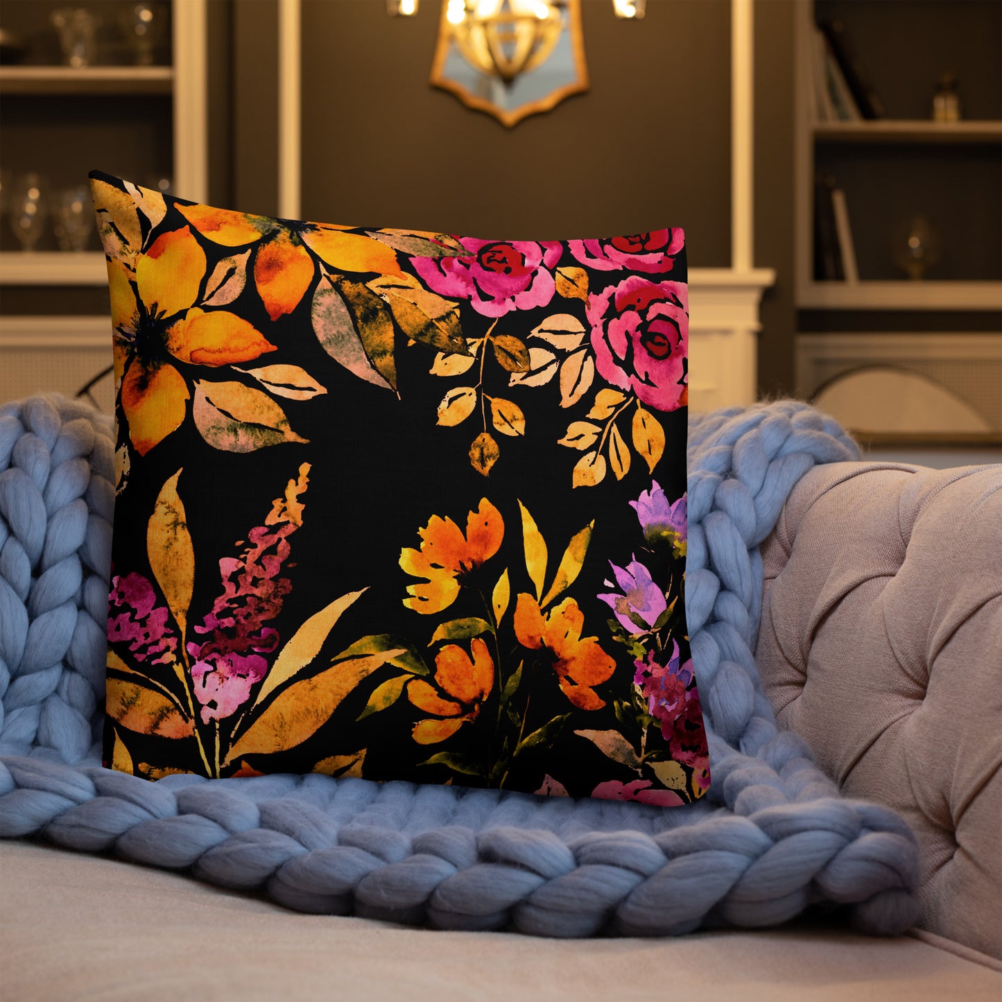 Signature Floral (Premium Pillow)