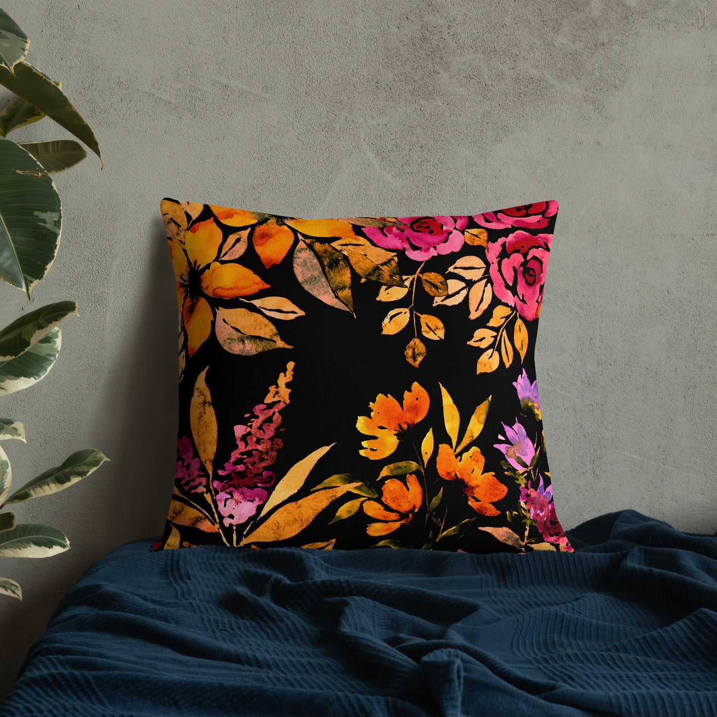 Signature Floral (Premium Pillow)