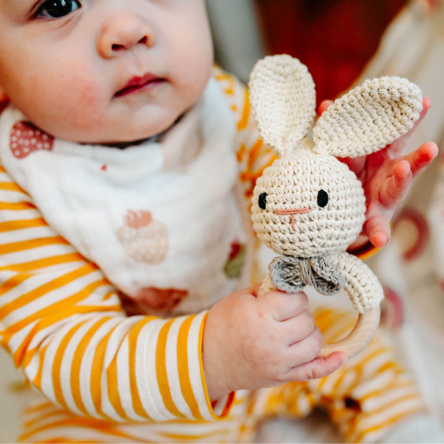 Animal Wooden Rattle Teether by embé®