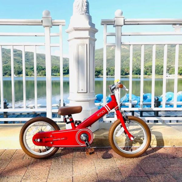 iimo 2-in-1 Balance Bike 14" (Balance Bike to Pedal Bike) by iimo USA store