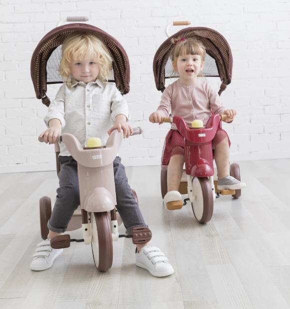 iimo 3-in-1 Foldable Tricycle with Canopy by iimo USA store