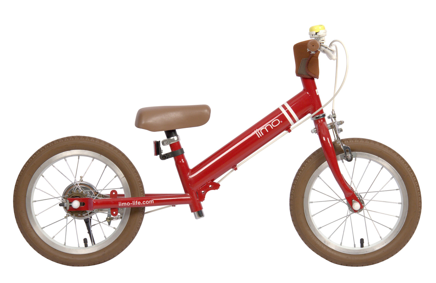 iimo 2-in-1 Balance Bike 14" (Balance Bike to Pedal Bike) by iimo USA store