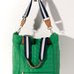 Shiraleah Ezra Quilted Nylon Travel Tote, Green by Shiraleah