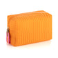 Shiraleah Ezra Quilted Nylon Large Cosmetic Pouch, Orange by Shiraleah