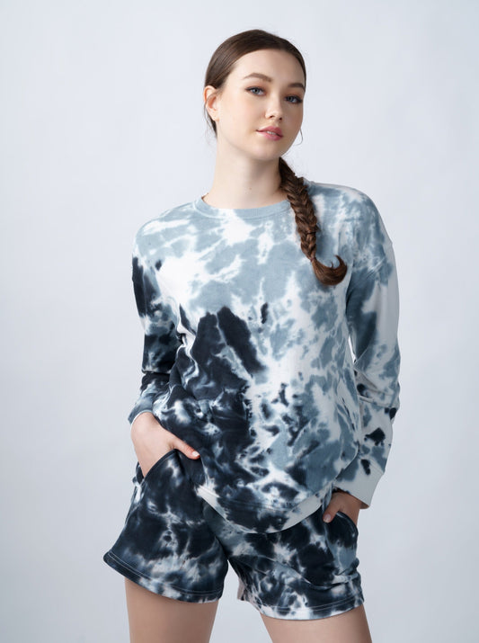 Shiraleah Rae Tie Dye Shorts, Black - FINAL SALE ONLY by Shiraleah