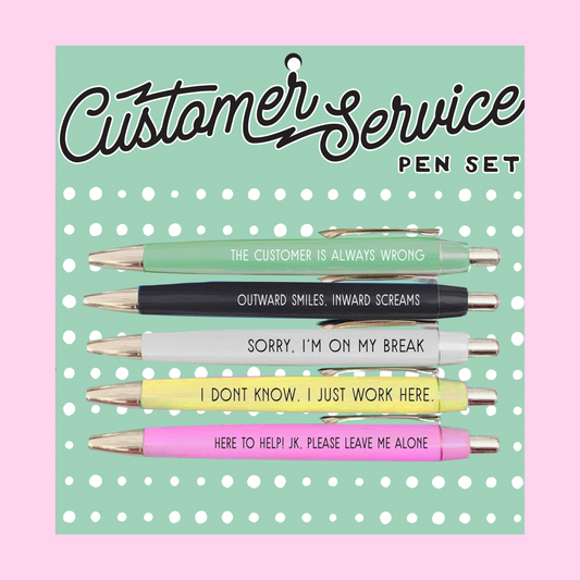 Customer Service Pen Set by Fun Club