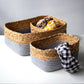 Shiraleah Assorted Set of 3 Dalton Cotton Rope Organizer Baskets, Grey by Shiraleah