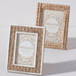 Shiraleah Portofino Woven 5" x 7" Picture Frame, Natural by Shiraleah