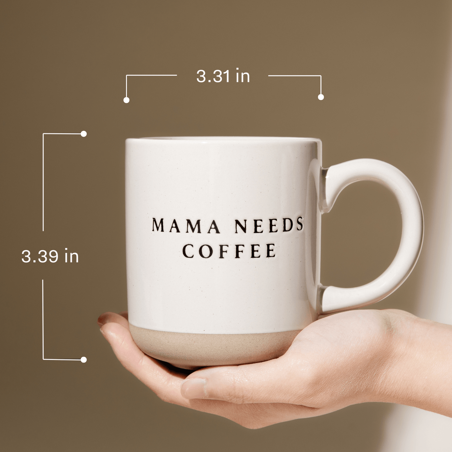 Blessed 14oz. Stoneware Coffee Mug by Sweet Water Decor