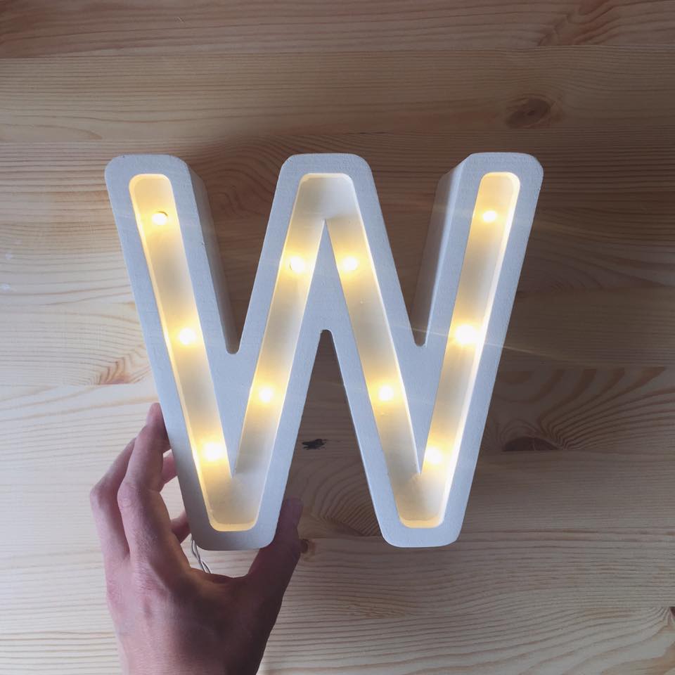 Little Lights Mini Letter Lamps A - Z by Little Lights US