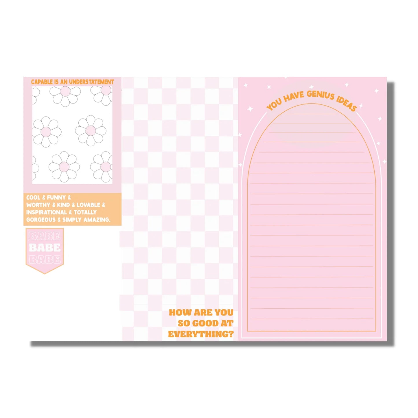 Complimentary Notepad Set by Fun Club