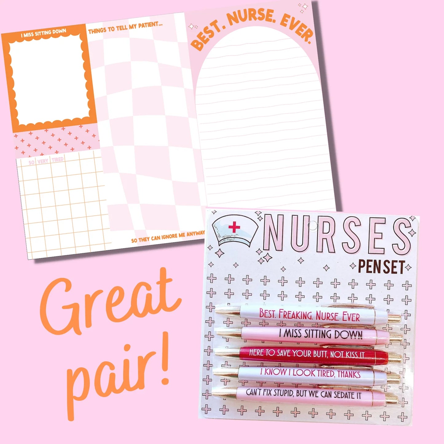 Nurses Notepad Set by Fun Club