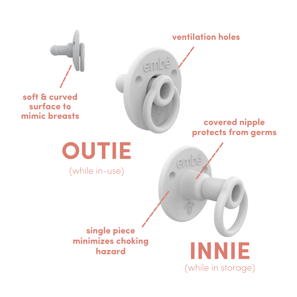 Binnie® Stow-Away Pacifier by embé®