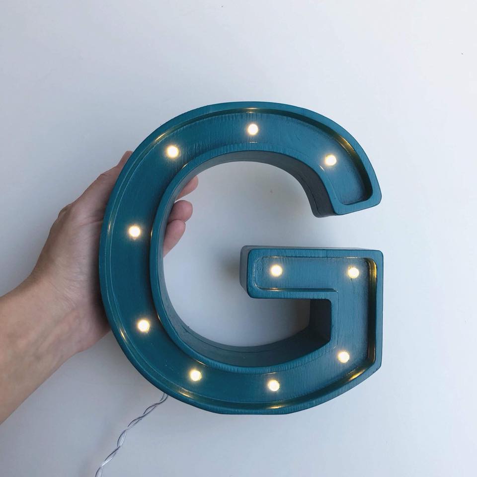 Little Lights Mini Letter Lamps A - Z by Little Lights US