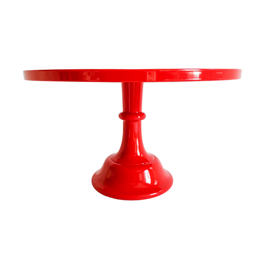 Red Pedestal Cake Stand by Sprinkles & Confetti | Party Boxes & Party Supplies
