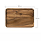 Handmade Wood Dishes/Tray by Blak Hom