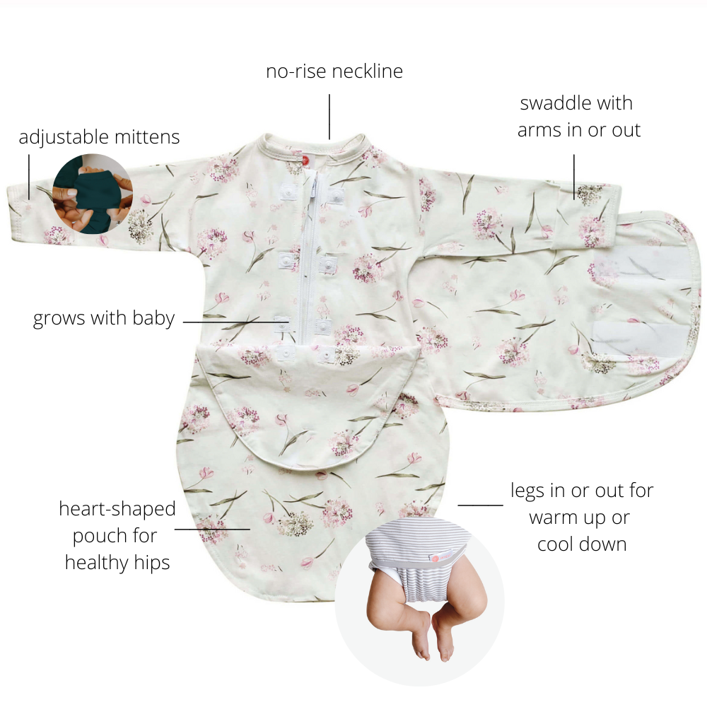 Long Sleeve Starter Swaddle by embé®