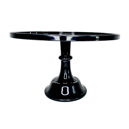 Black Pedestal Melamine Cake Stand by Sprinkles & Confetti | Party Boxes & Party Supplies