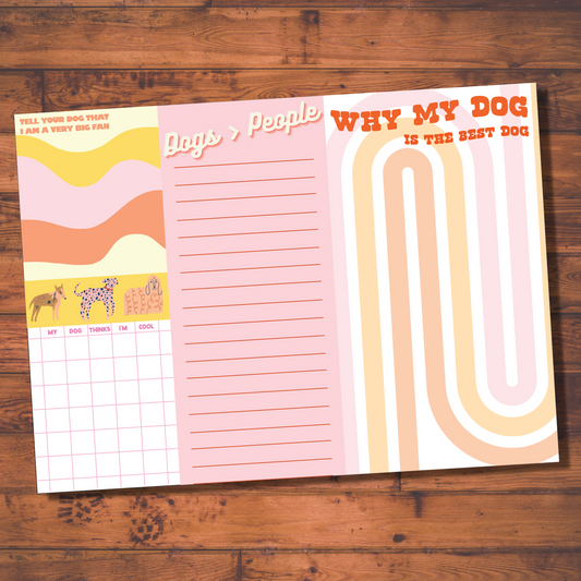 Dog Lovers Notepad Set by Fun Club