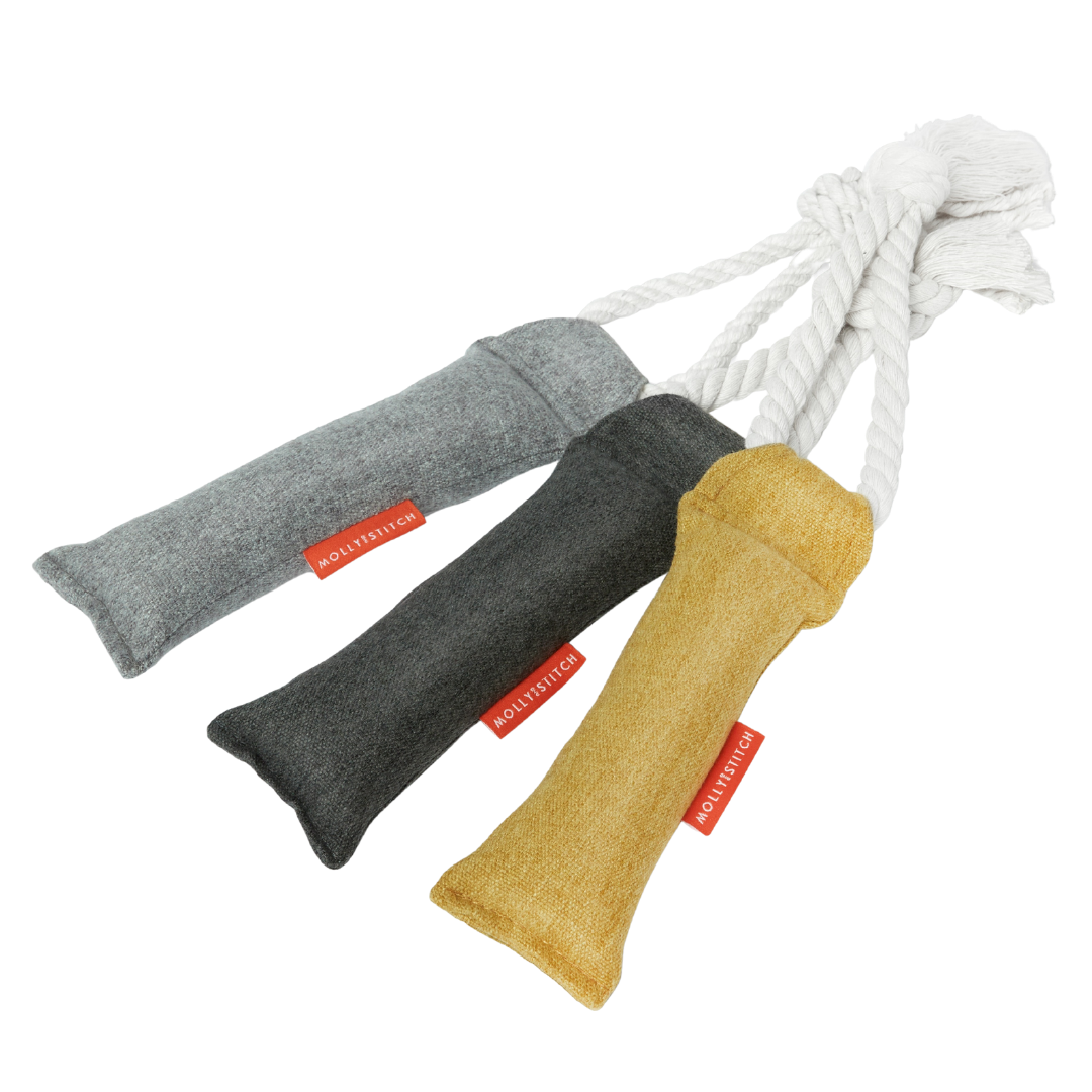 Alpine Tug Toy - Charcoal by Molly And Stitch US