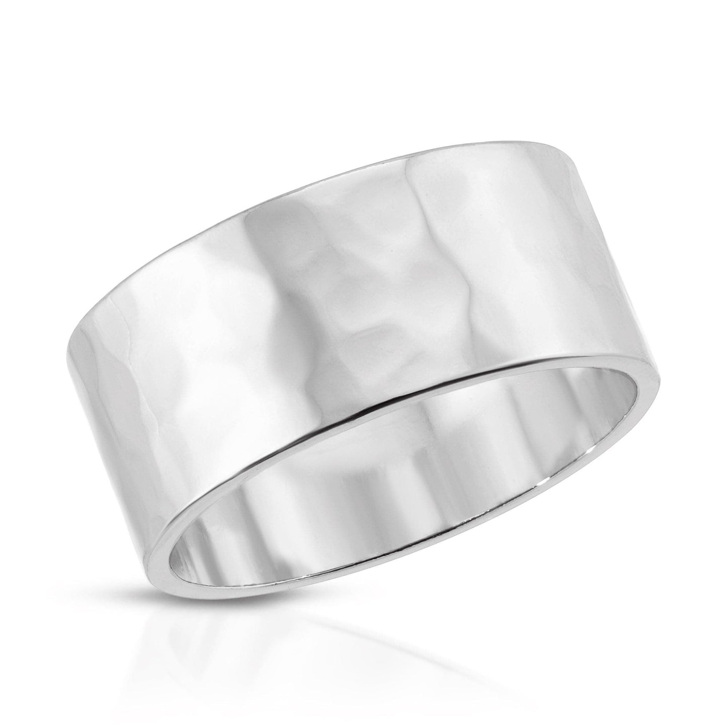 9.5mm Hammered Ring by eklexic