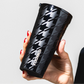 Onyx Houndstooth Tumbler by CORKCICLE.
