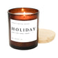 Holiday Soy Candle - Amber Jar - 11 oz by Sweet Water Decor
