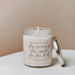 She Believed She Could So She Did Soy Candle - Clear Jar - 9 oz by Sweet Water Decor