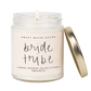 Bride Tribe Soy Candle - Clear Jar - 9 oz (Wildflowers and Salt) by Sweet Water Decor