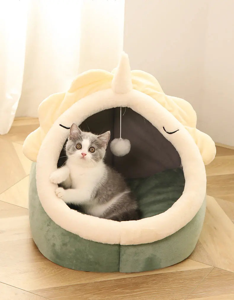 Cozy & Warm Cat House by GROOMY