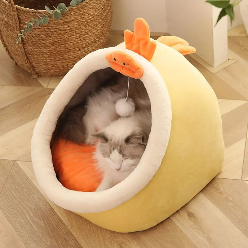 Cozy & Warm Cat House by GROOMY