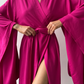 Breeze Fuchsia Kimono Robe by Angie's Showroom