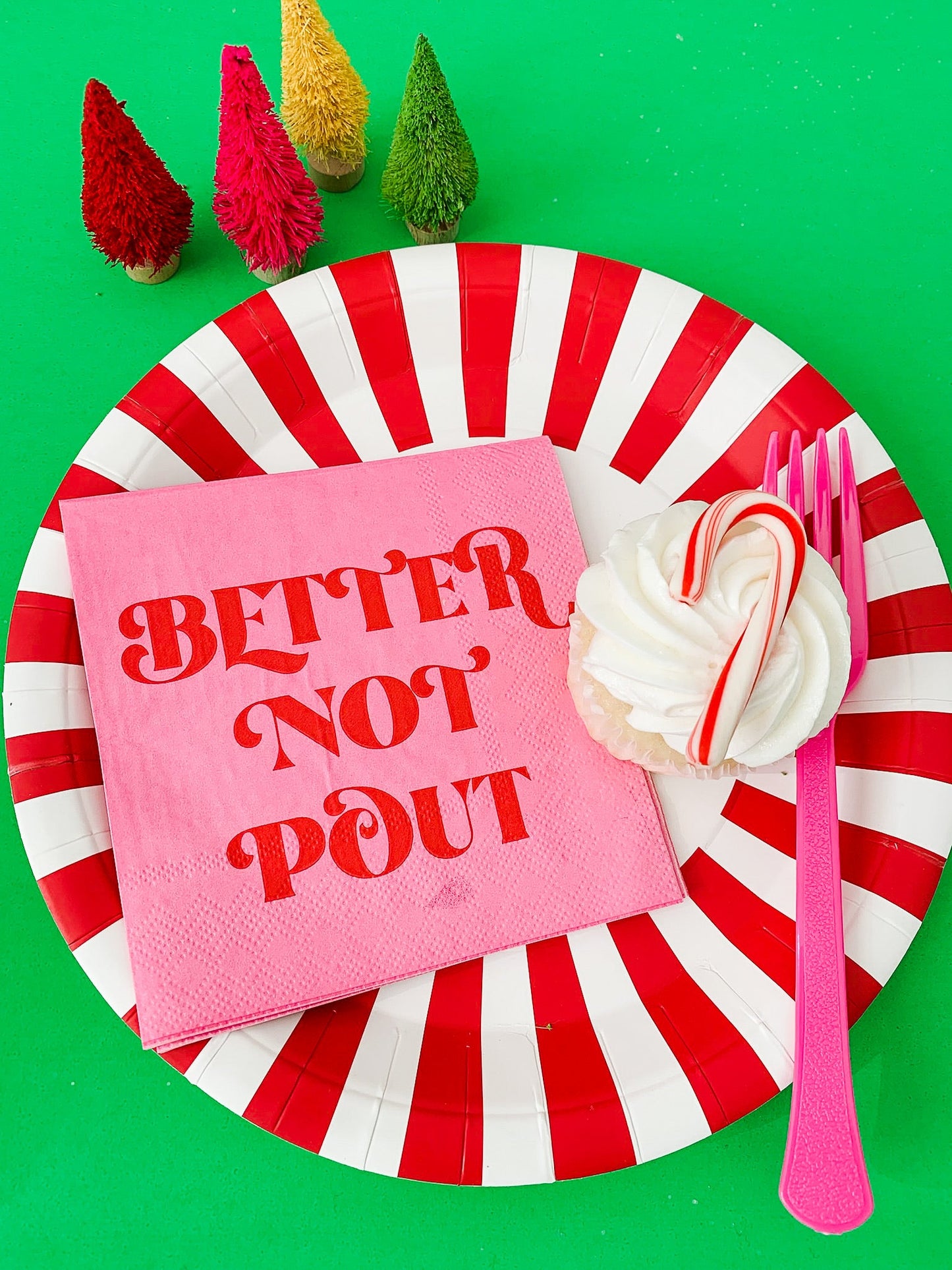 Better Not Pout Napkin by Sprinkles & Confetti | Party Boxes & Party Supplies