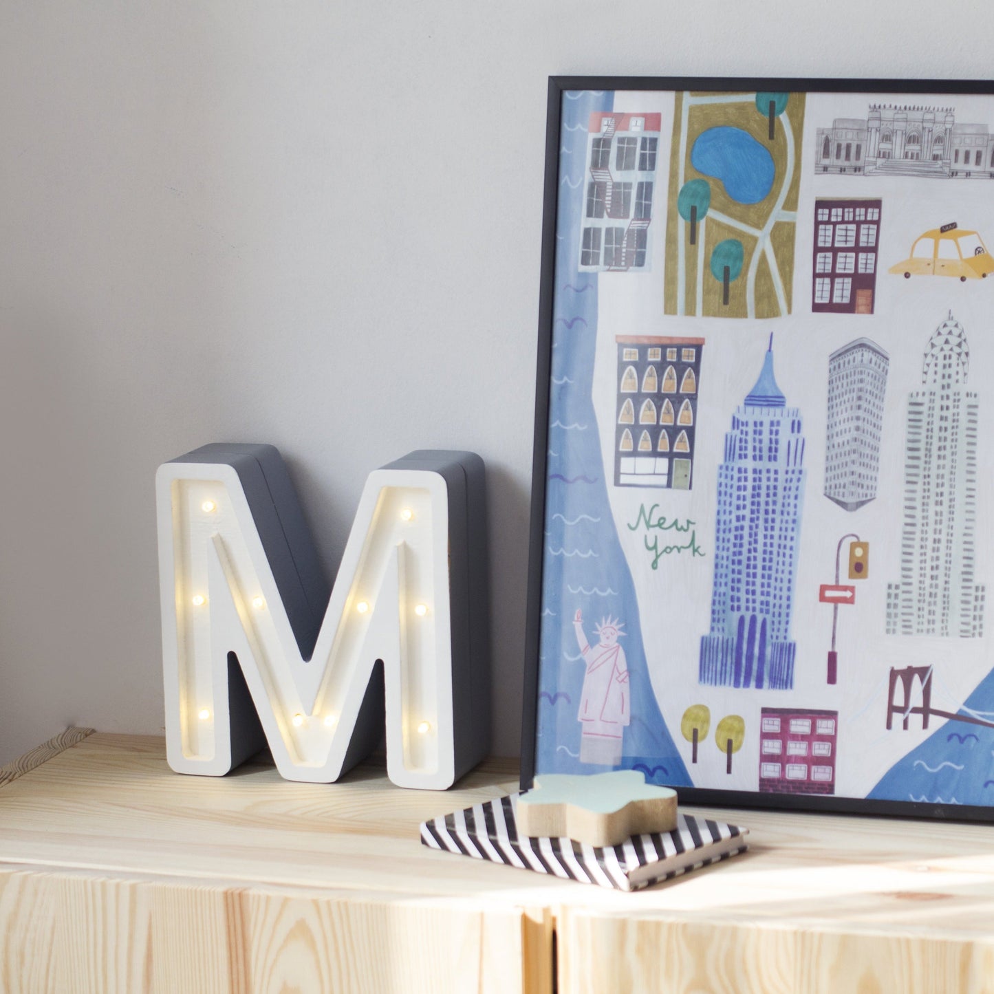 Little Lights Mini Letter Lamps A - Z by Little Lights US