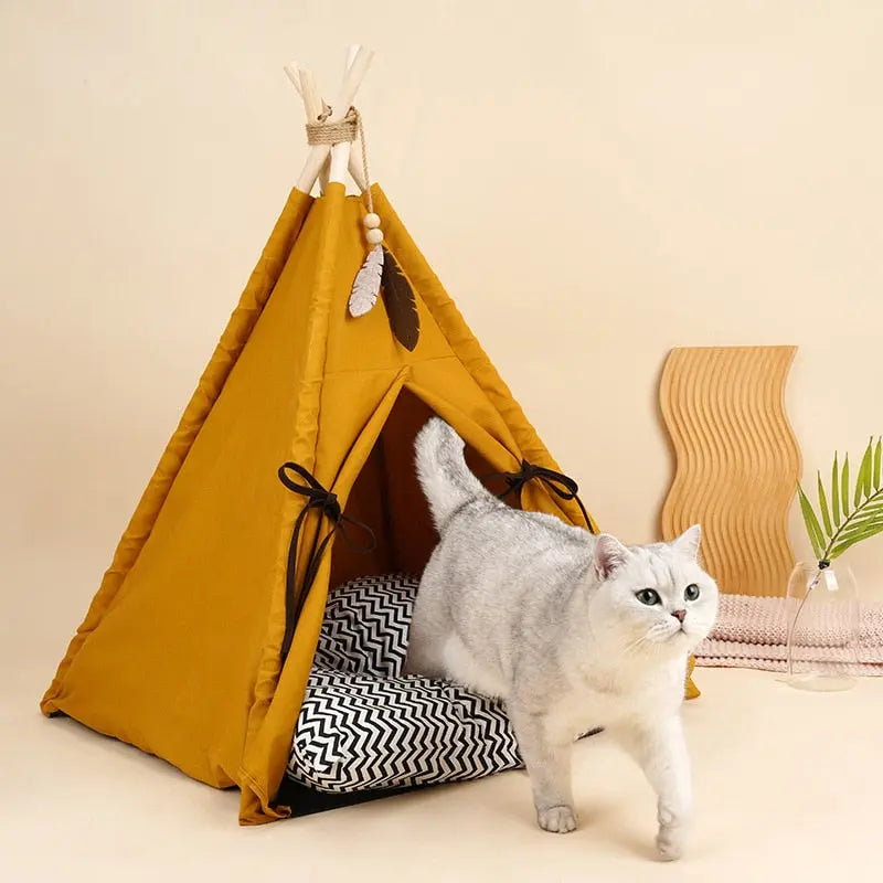 Cat Teepee Bed - Style B by GROOMY